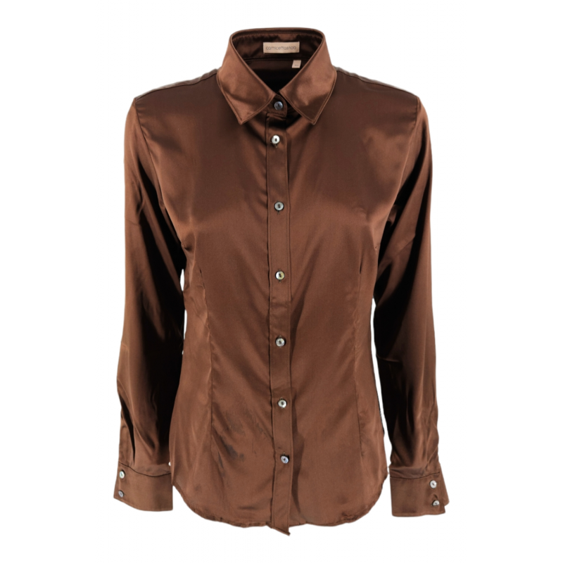 Camicetta Snob Shirts Braun