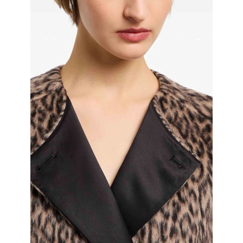 Emporio Armani Frauen Mantel Fantasia Maculata