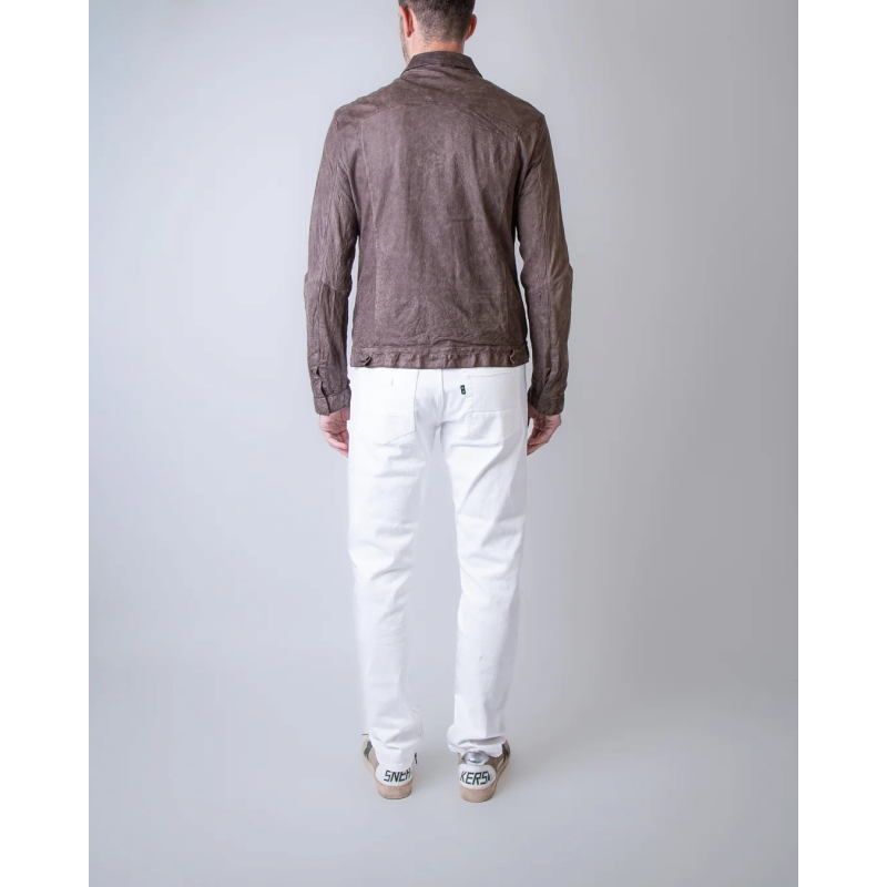 Giorgio Brato Herren Lederjacke – GU24S20098VBRUSH-AVO