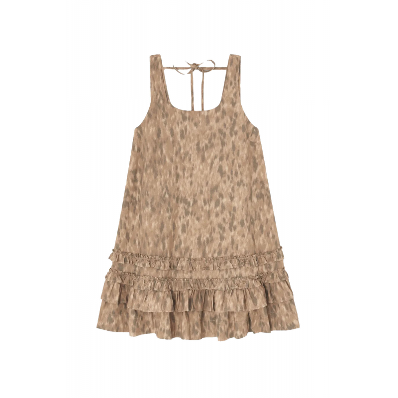 Ganni Kleider beige