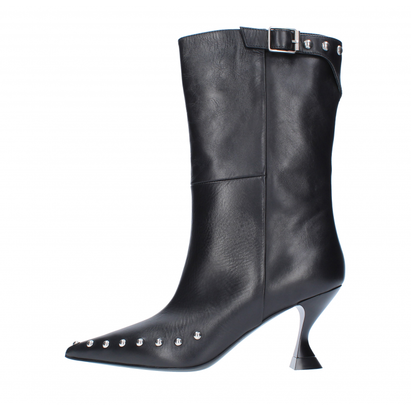 Strategie Stiefel Schwarz