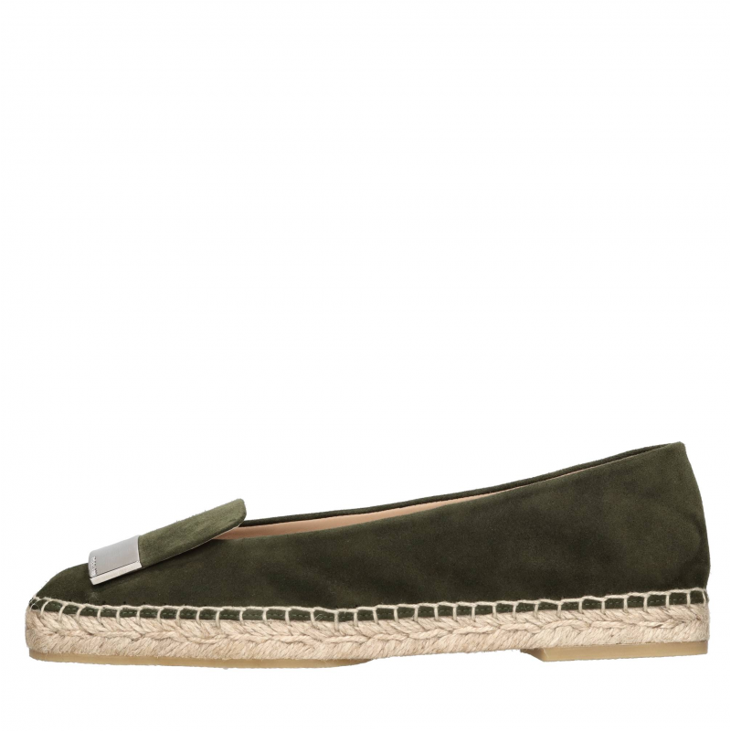 Sergio Rossi Niedrige Schuhe Grun