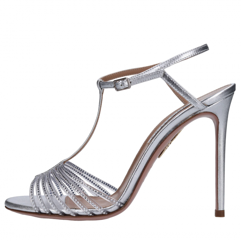 Aquazzura Sanduhren Silber