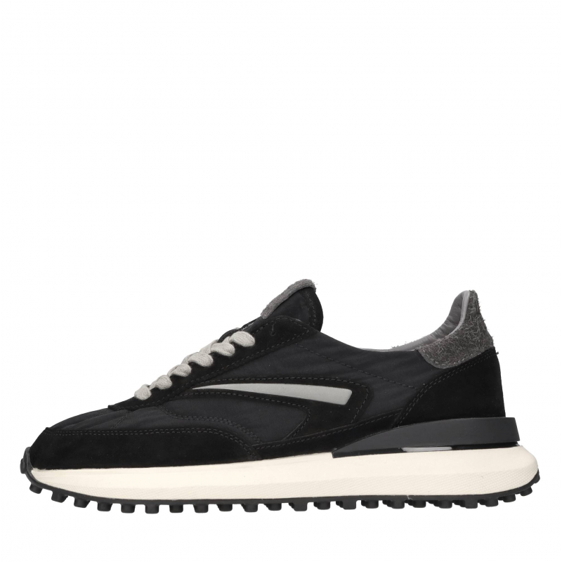 D.a.t.e. Schwarze Sneaker