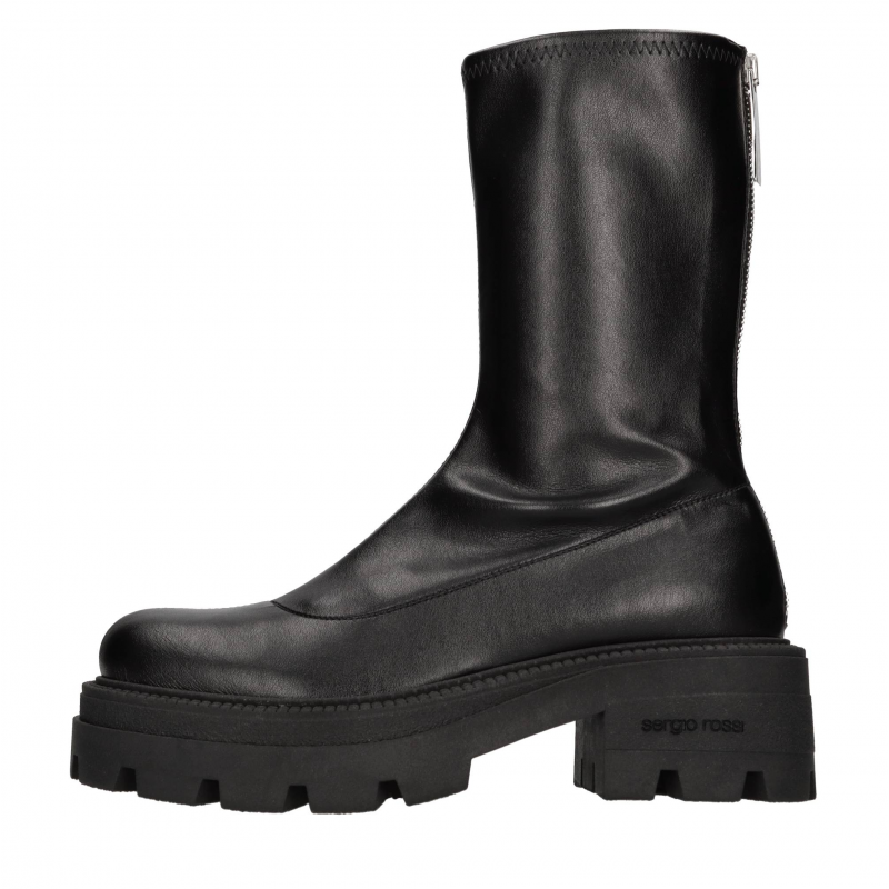 Sergio Rossi Stiefel schwarz