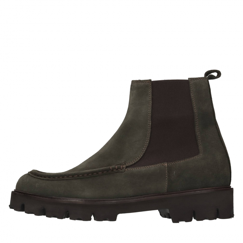 Luca Caracciolo Schwarze Stiefel