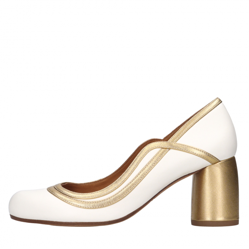 Chie Mihara Schuhe mit mehrfarbigem Absatz