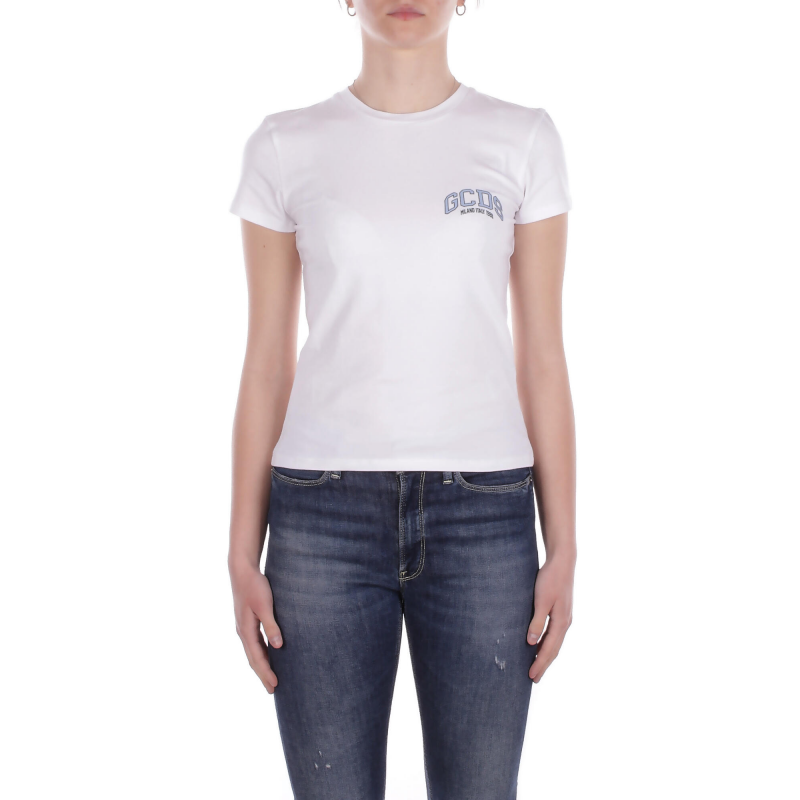 Gcds T-Shirt und Polo Bianco