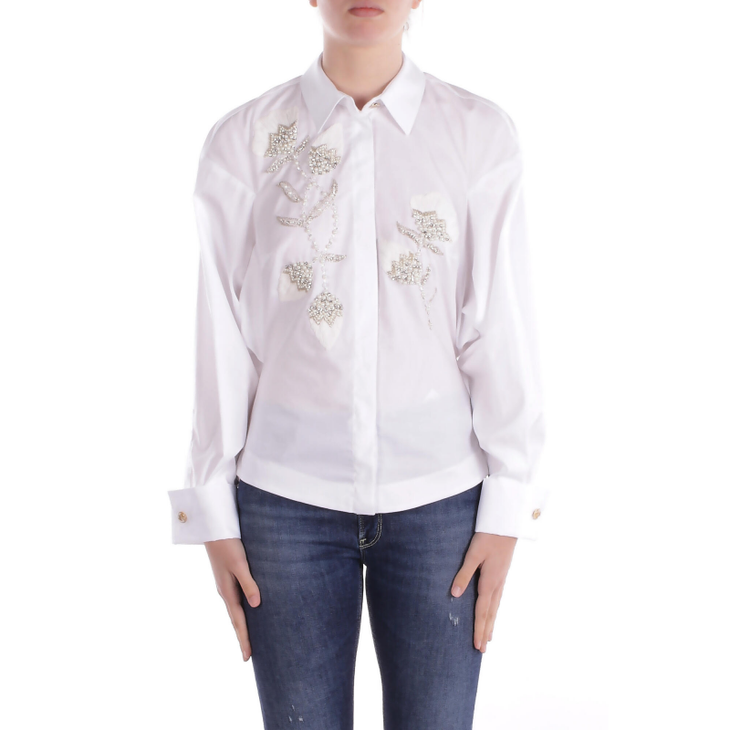 Elisabetta Franchi WeiBe Hemden