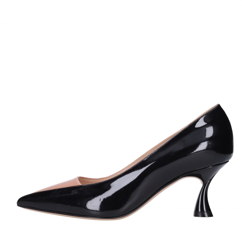 Schwarze Casadei-Schuhe mit Absatz