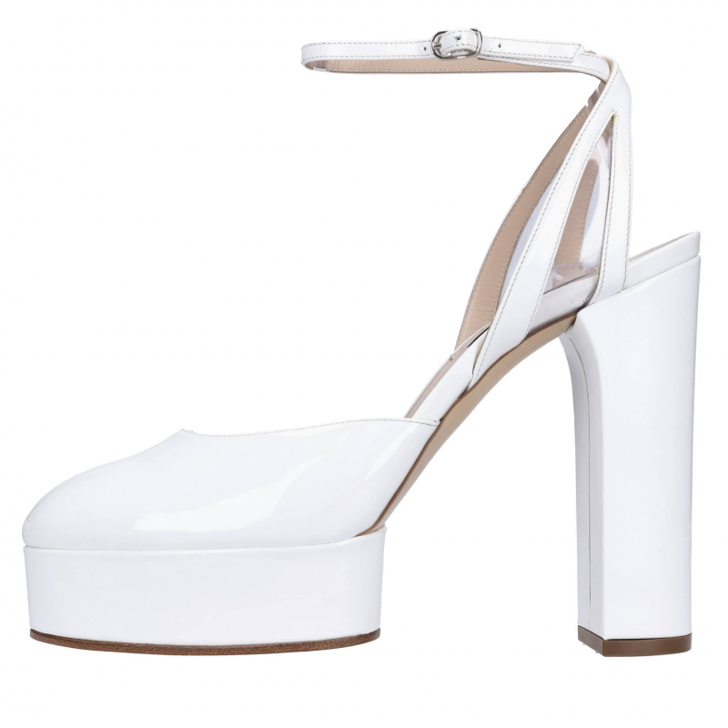 Casadei Schuhe mit weiBem Absatz