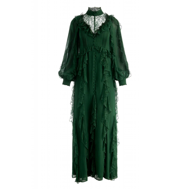 Alice + Olivia Kleider grun