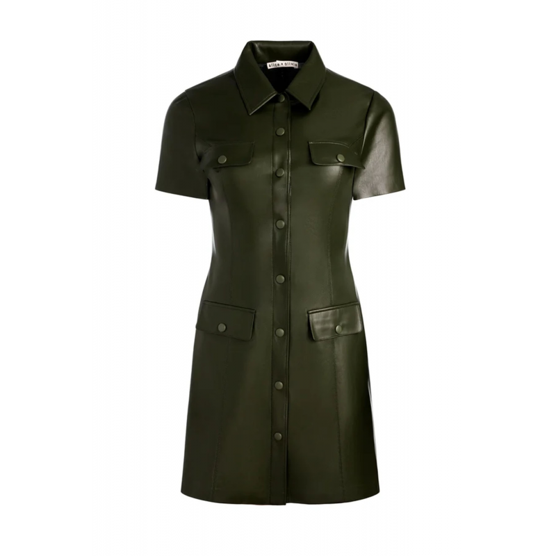 Alice + Olivia Militargrune Kleider