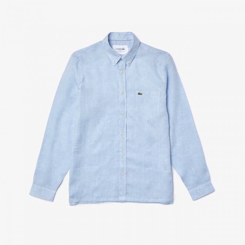 Lacoste Blaue Hemden