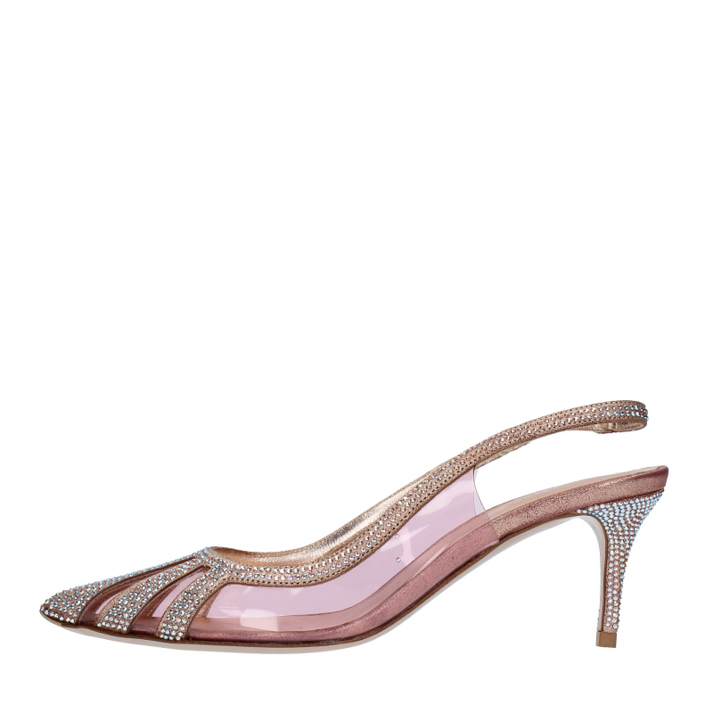 Rosa Le Silla-Schuhe mit Absatz
