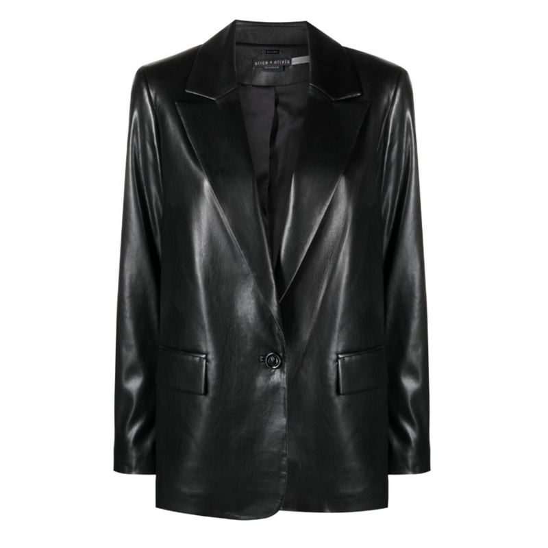 Alice + Olivia Jacken Schwarz