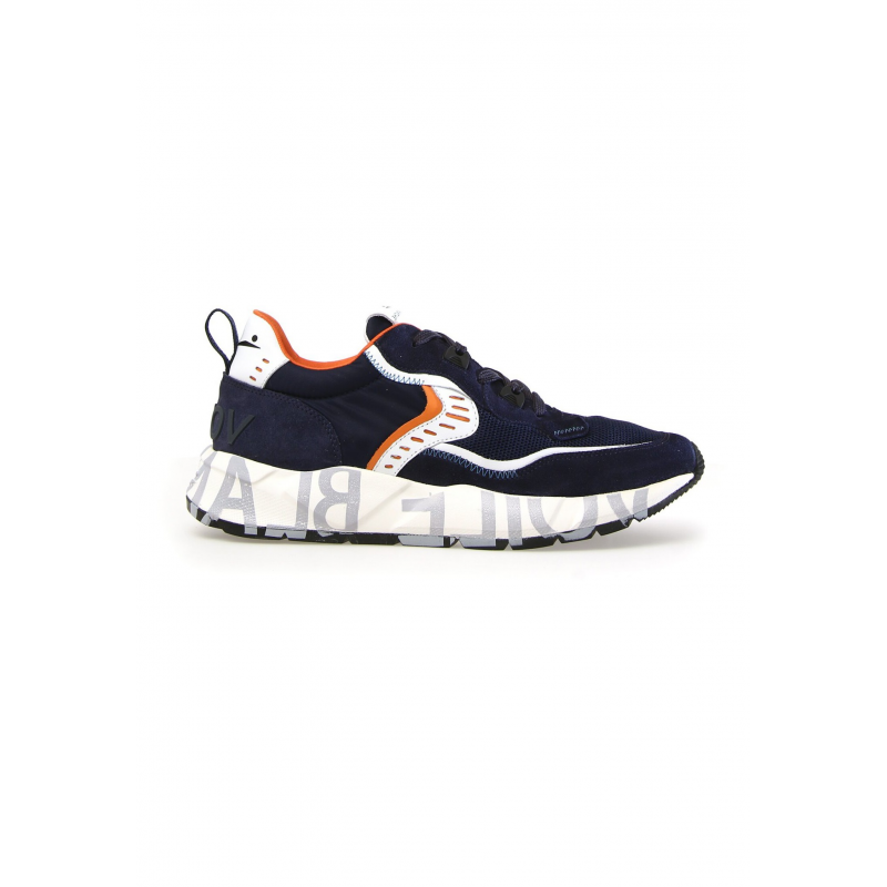 Blaue Voile-Blanche-Sneaker