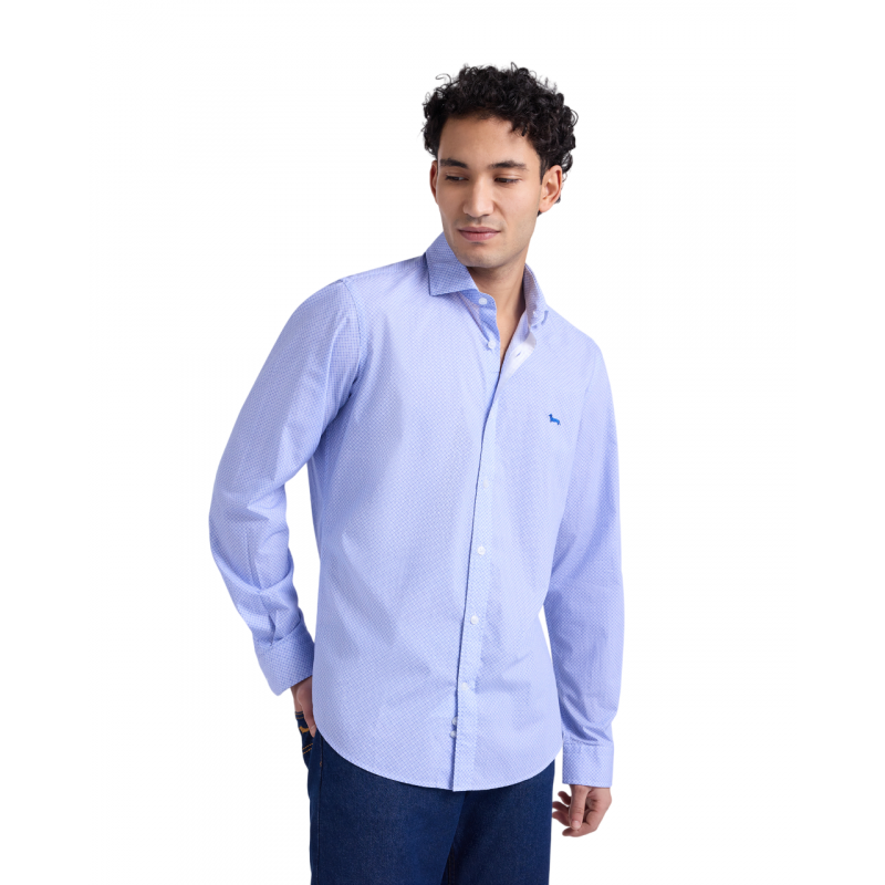 Harmont & Blaine Blaue Hemden