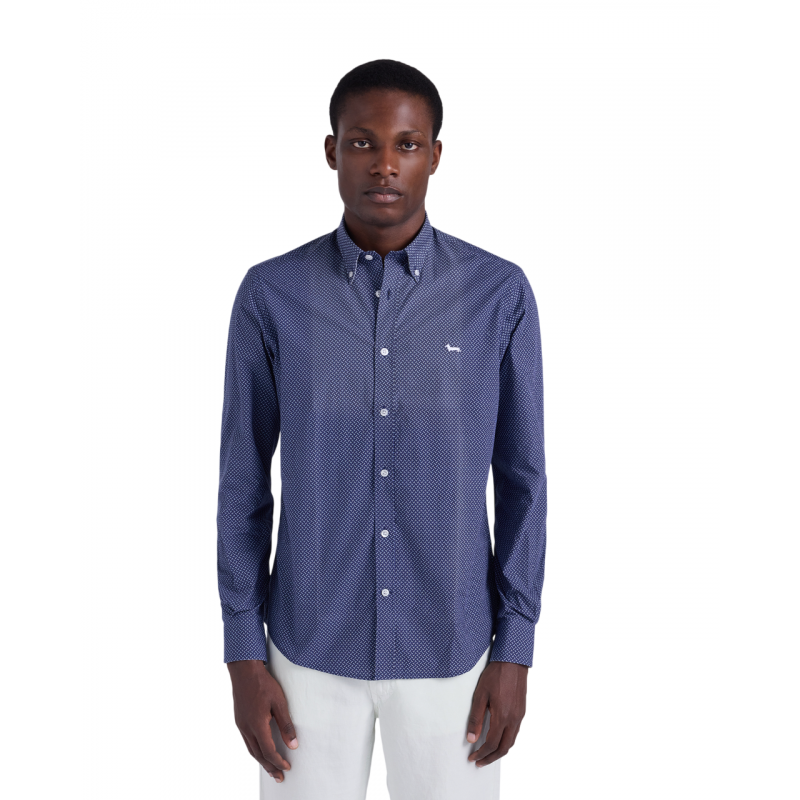 Harmont & Blaine Blaue Hemden