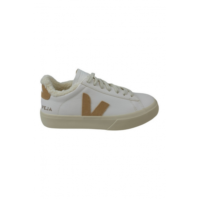Veja Sneaker Bianco/cammello