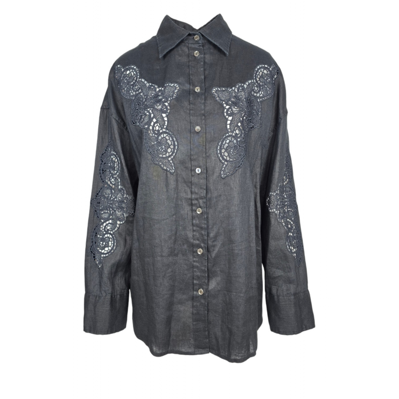 Parosh Shirts Schwarz