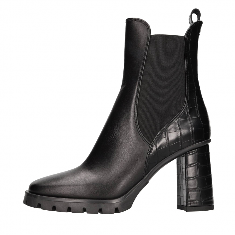 Lorenzo Mari Stiefel schwarz