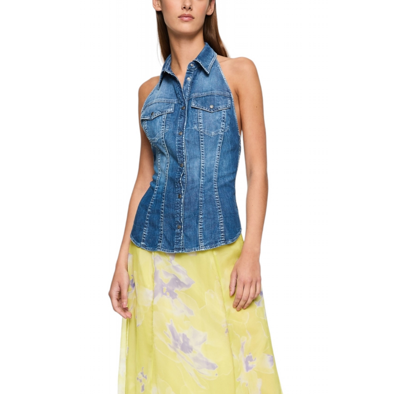 Dondup Shirts Denim mittel