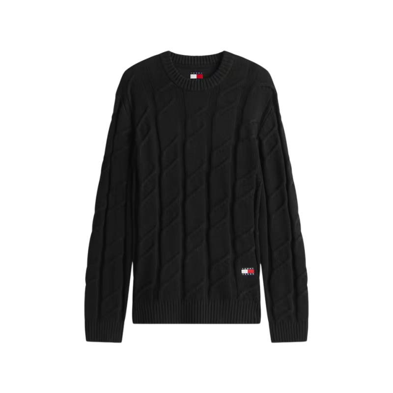 Tommy Jeans Shirts Schwarz