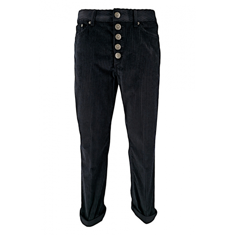 Dondup Schwarze Hose