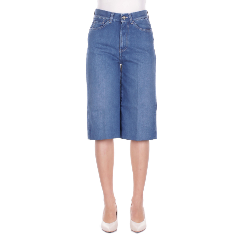 Dondup Blue Denim Shorts