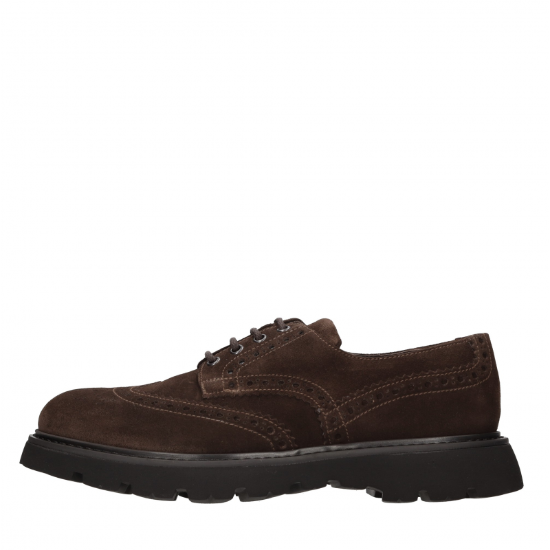 Doucals braune Halbschuhe