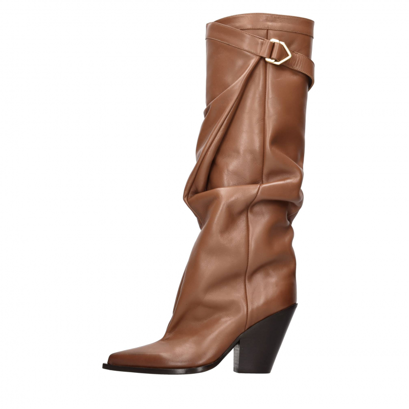 Elena Iachi Lederstiefel