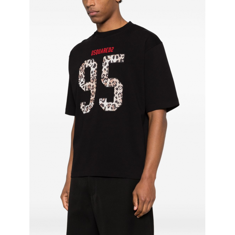Dsquared2 T-Shirt schwarz Mann Nummer 95