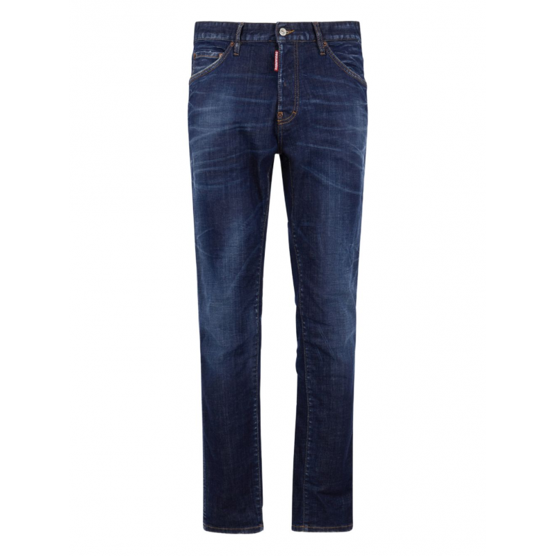Dsquared2 Jeans blau Mann Steingewaschen