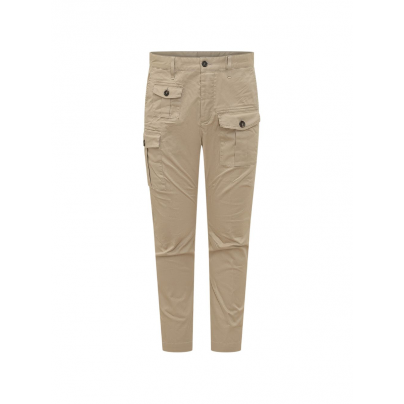 Dsquared2 Beige Cargo Hose