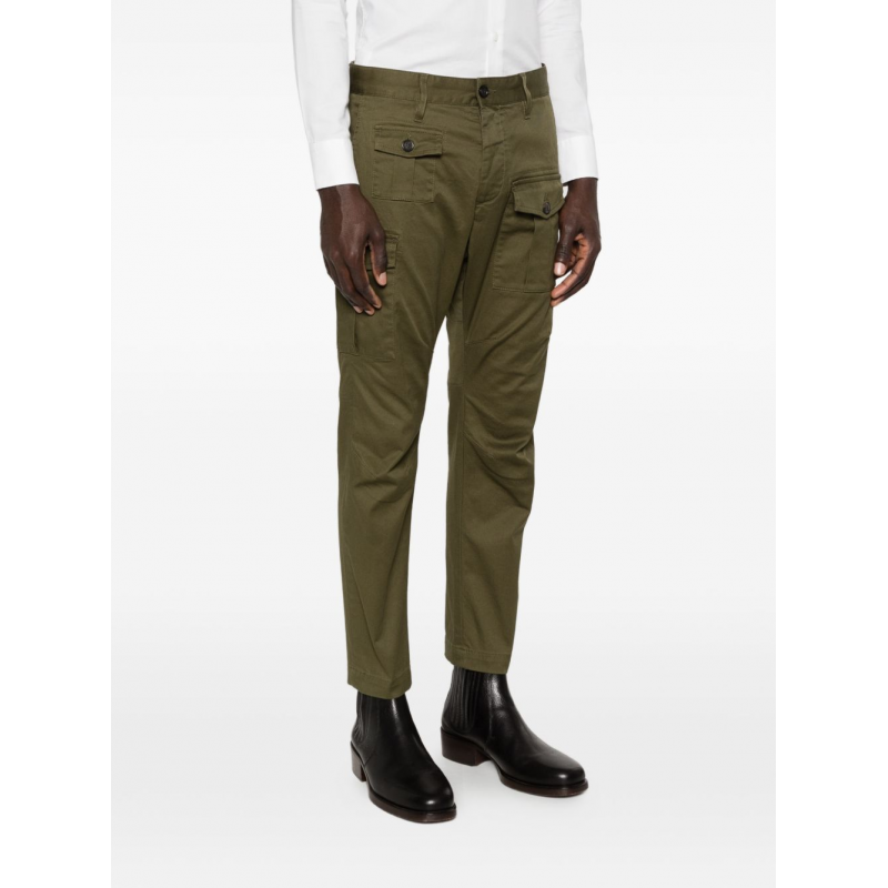 Dsquared2 Grune Cargo Hose fur Herren