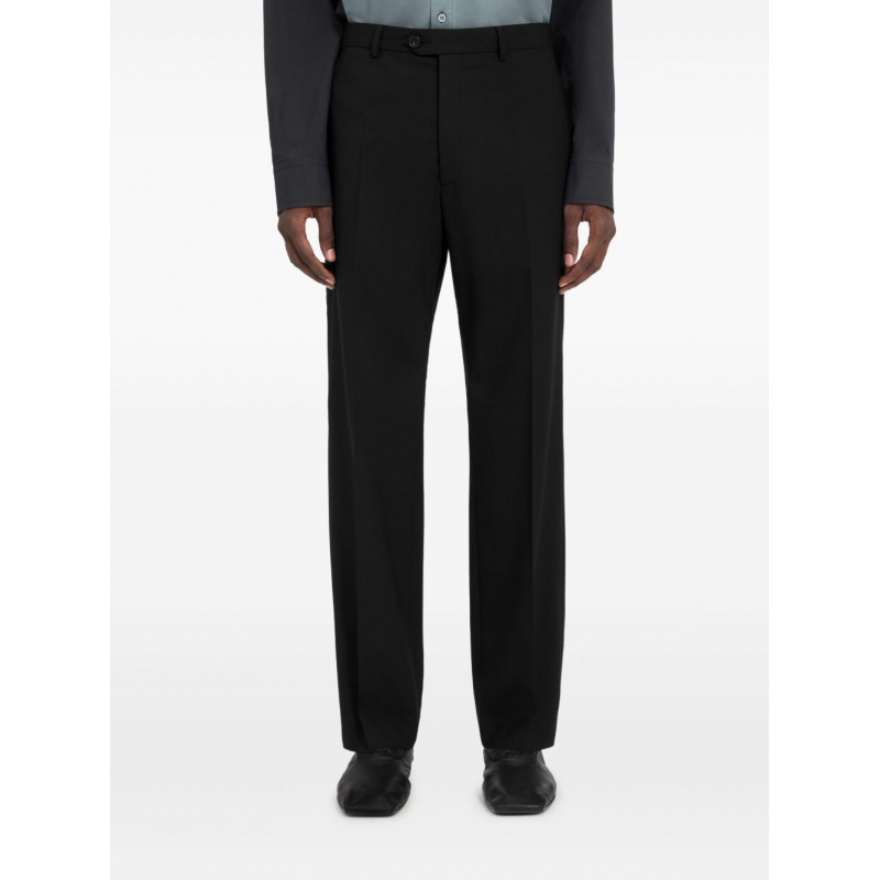 mm6 maison margie hose schwarz mannbein gerade
