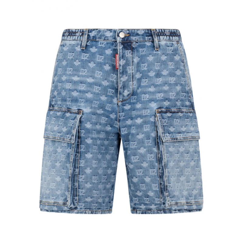 Dsquared2 blaues Mann Multi Logo