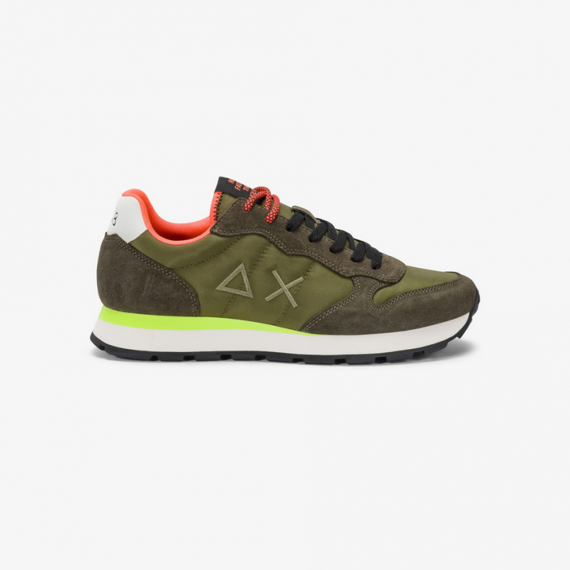 Schuhe Mann grun