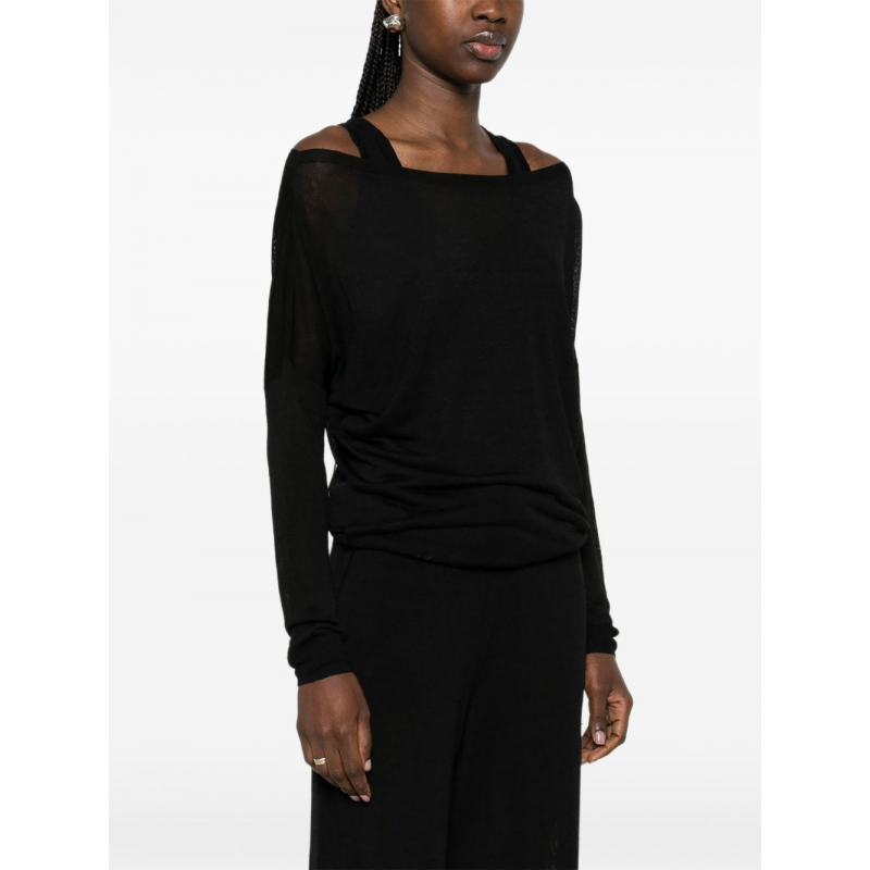 parosh knit babylon Frau schwarz