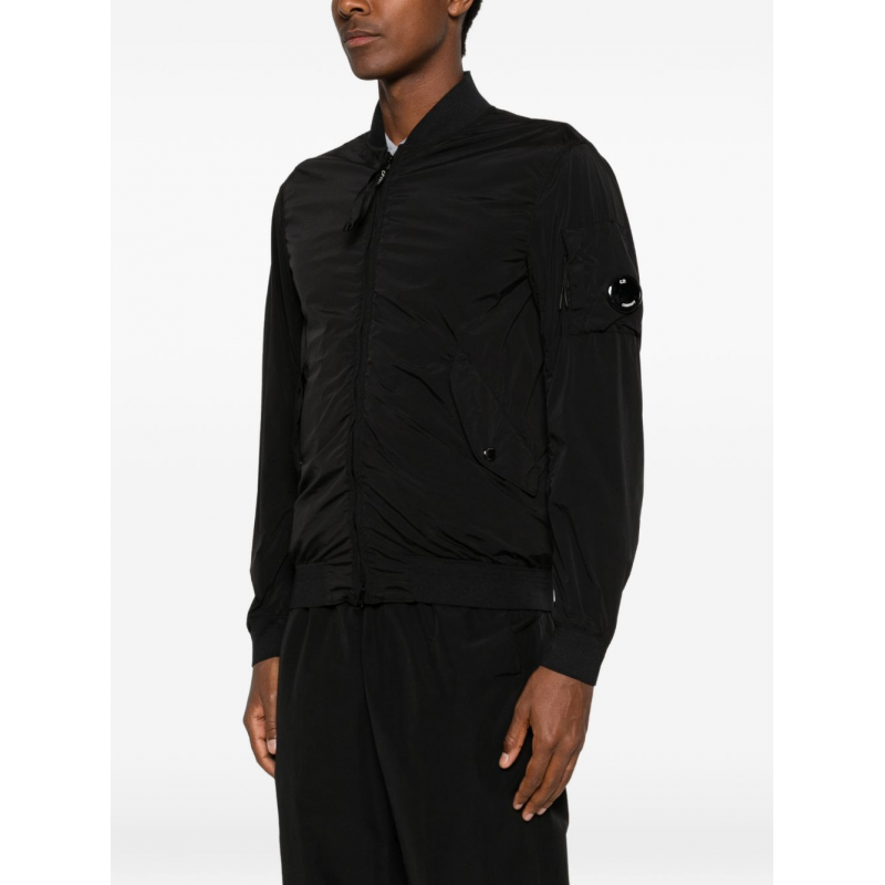 C.p.company Schwarz Mann Bomberjacke