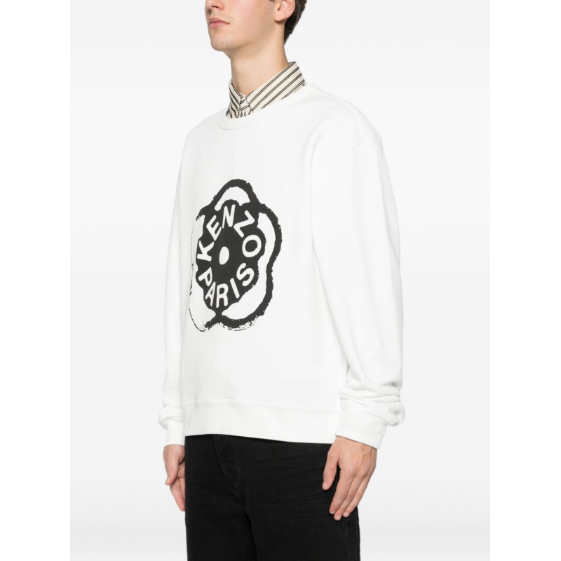 Kenzo Blume Sweatshirt schwarz