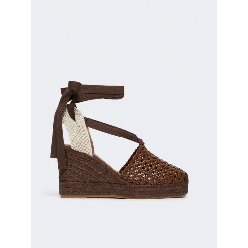 Espadrillas Frau Leder