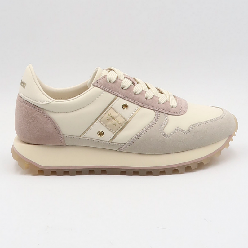 Schuhe Frau creme