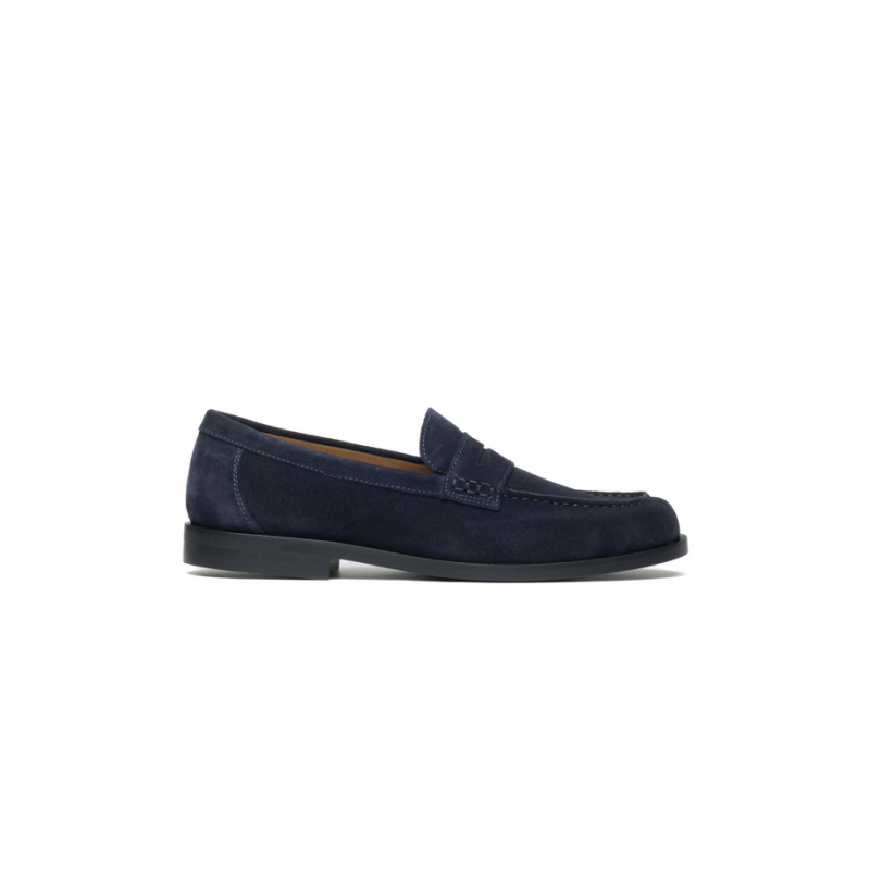Moccasin Vorhang blau Mann