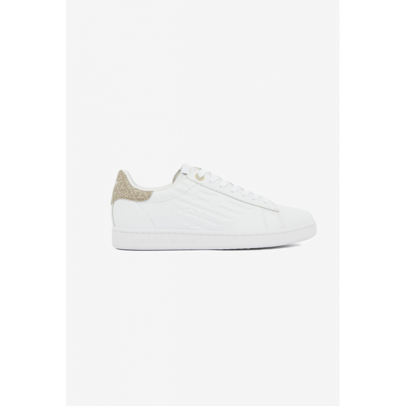 Schuhe unisex weiB-beige