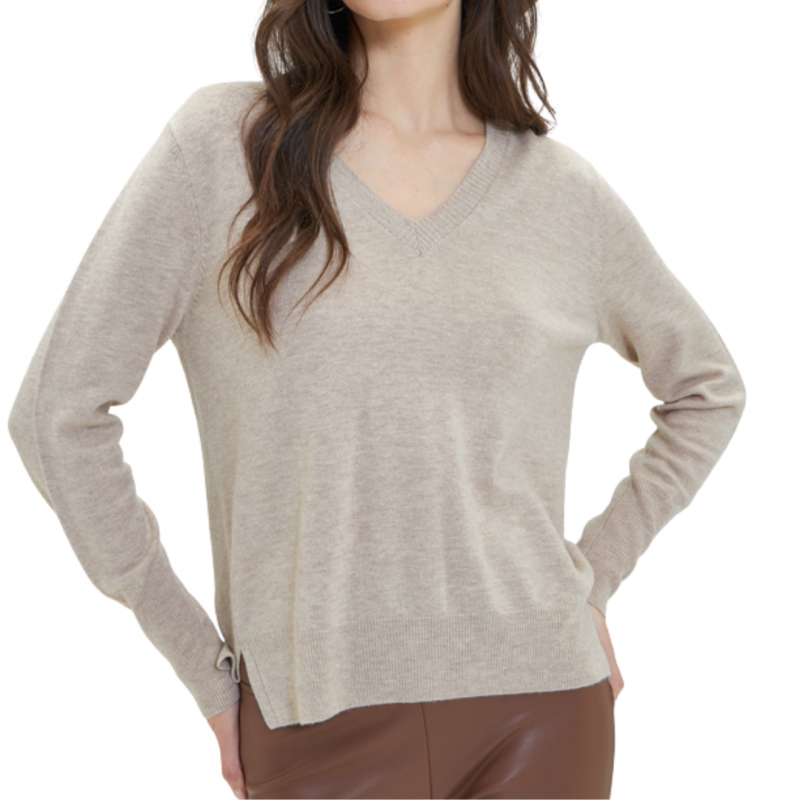 Goa Goa V ultrasoft 100% Wollmuster Nikita beige melange Farbe mit Seitenriemen