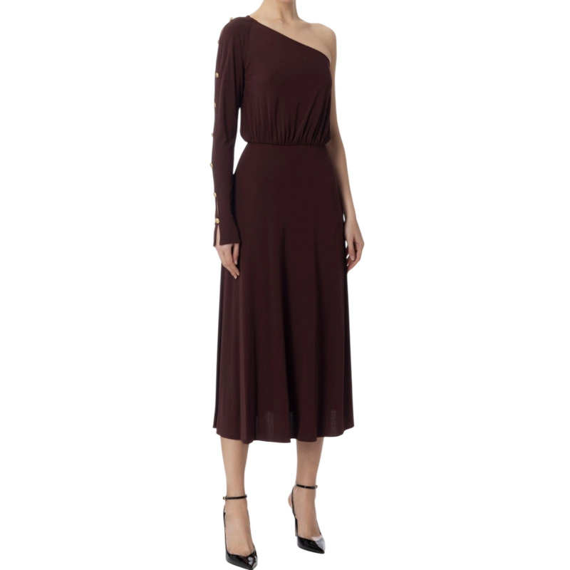 madchen kleidung Elisabetta Franchi - Kleid - braun
