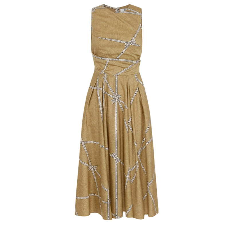 madchen kleidung Elisabetta Franchi - Kleid - beige