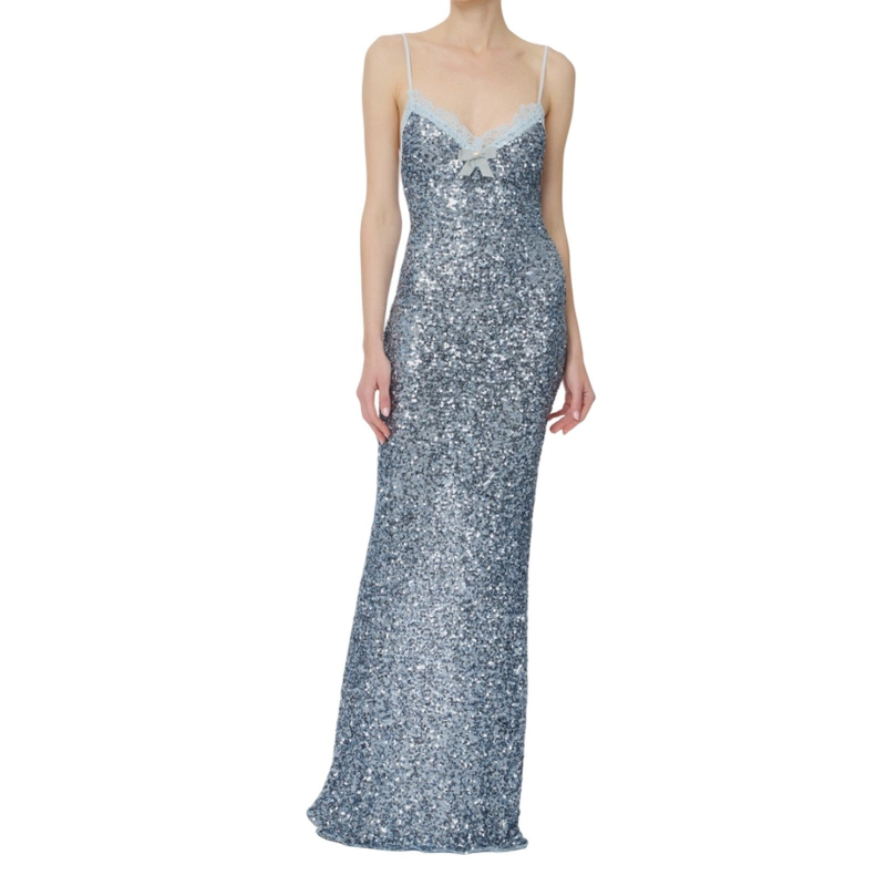 madchen kleidung Elisabetta Franchi - Kleid - blau